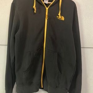 NORTH FACE HOODED SWEATSHIRT